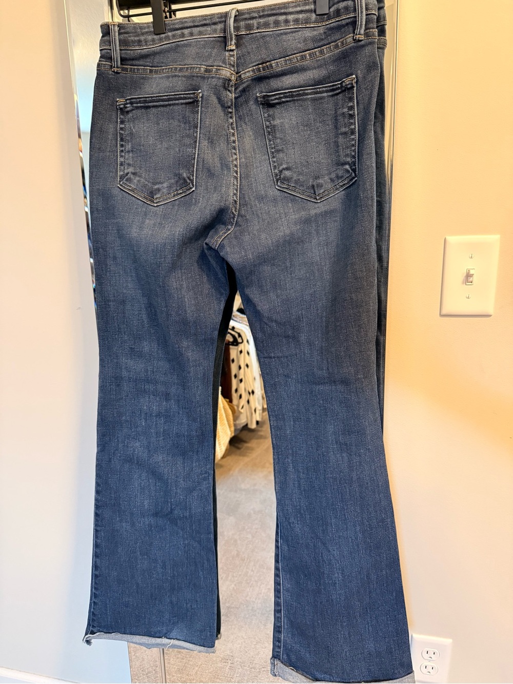 Just Black Indigo Flare Jeans - Picture 3 of 3